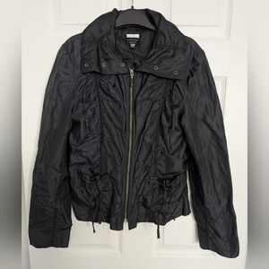 Kapalua Concept Women's Black Lightweight Waterproof Windbreaker Jacket